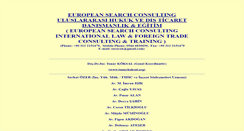 Desktop Screenshot of europeansearchconsulting.net